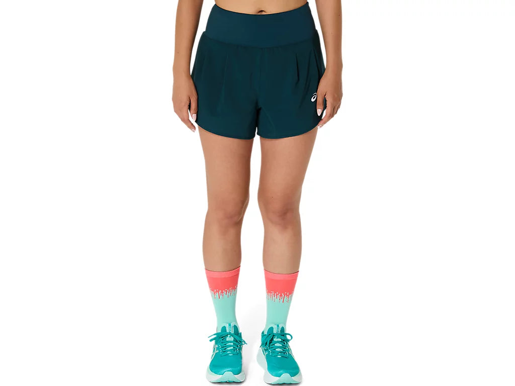 Asics Road 3.5IN Short W - Green