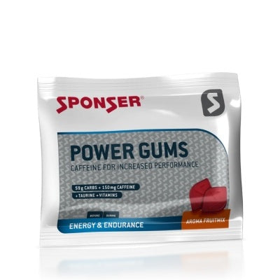 Sponser Power Gums Fruit Mix (Caffeine) 75g