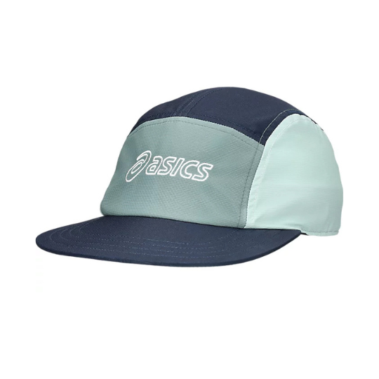 Asics 5 Panel Cap - Midnight/Lichen Rock