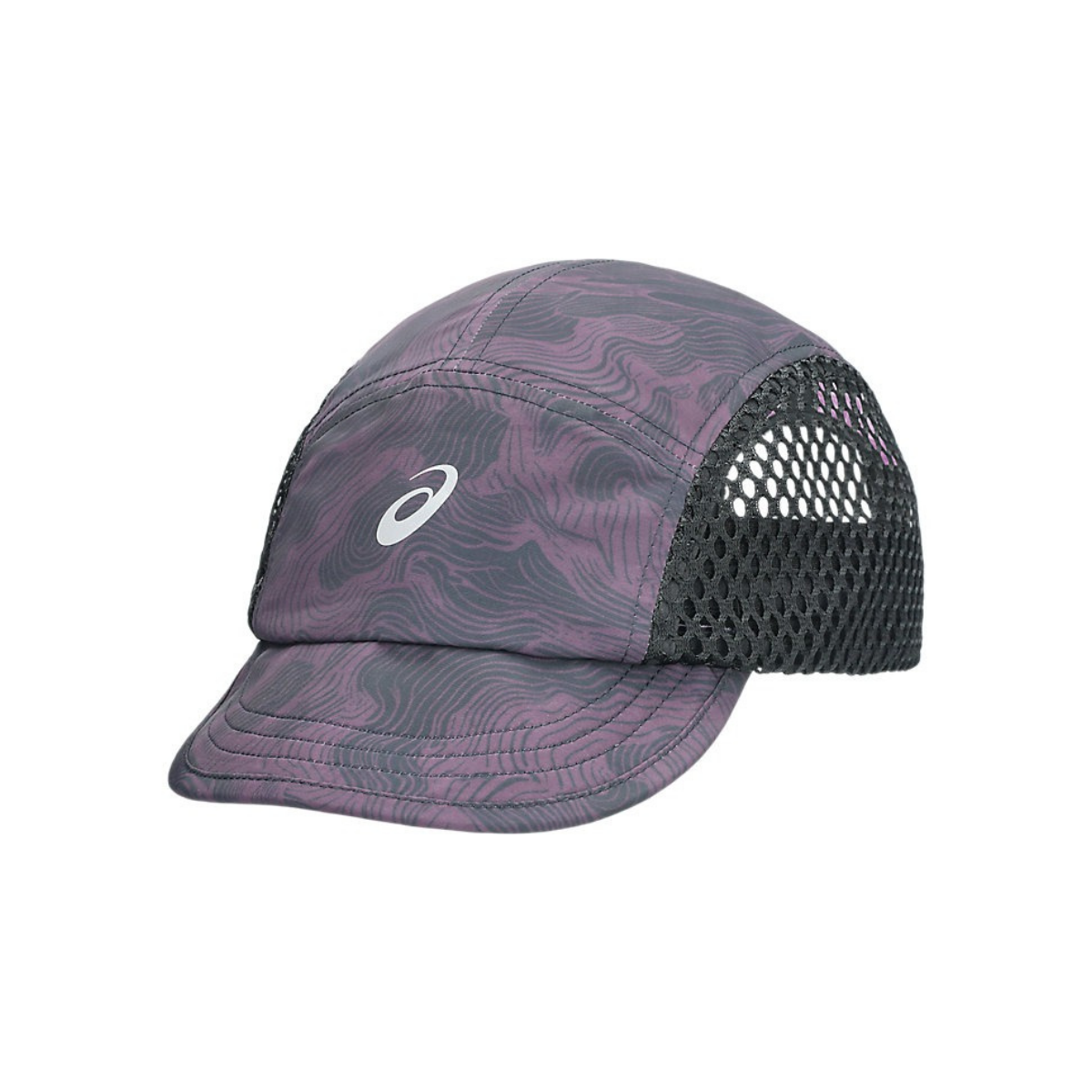 Asics Fujitrail Graphic Cap Dark Aubergine - frente