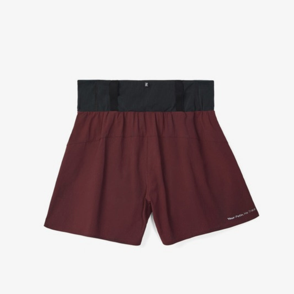 NNormal Race Short Burgundy - vista traseira