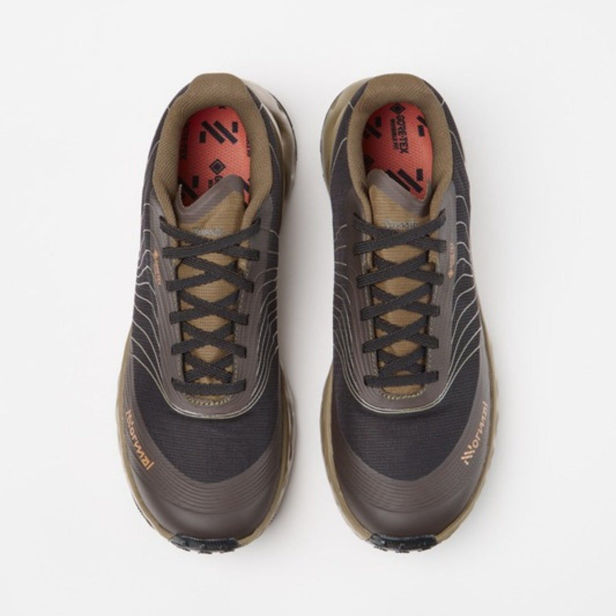 NNormal Tomir 2.0 GTX Brown/Black - vista superior