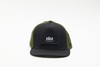 VAGA TRUCKER CAP - DARK MOSS GREEN / BLACK