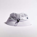 VÅGA FEATHER BUCKET HAT - WHITE
