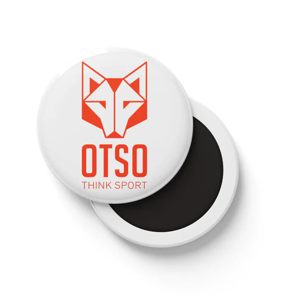 OTSO Bib Magnet - White/Orange