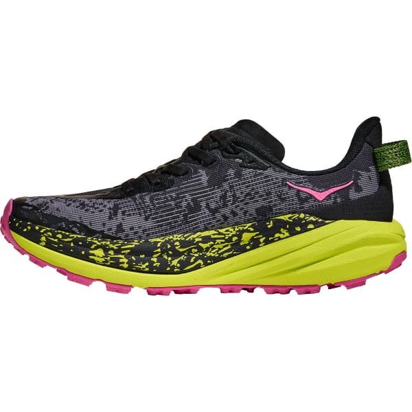 Hoka Speedgoat 6 W - Black / Neon
