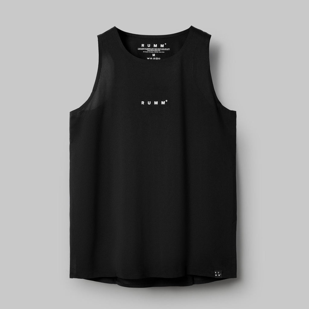 RUMM Road Total T-shirt - Black - vista de frente