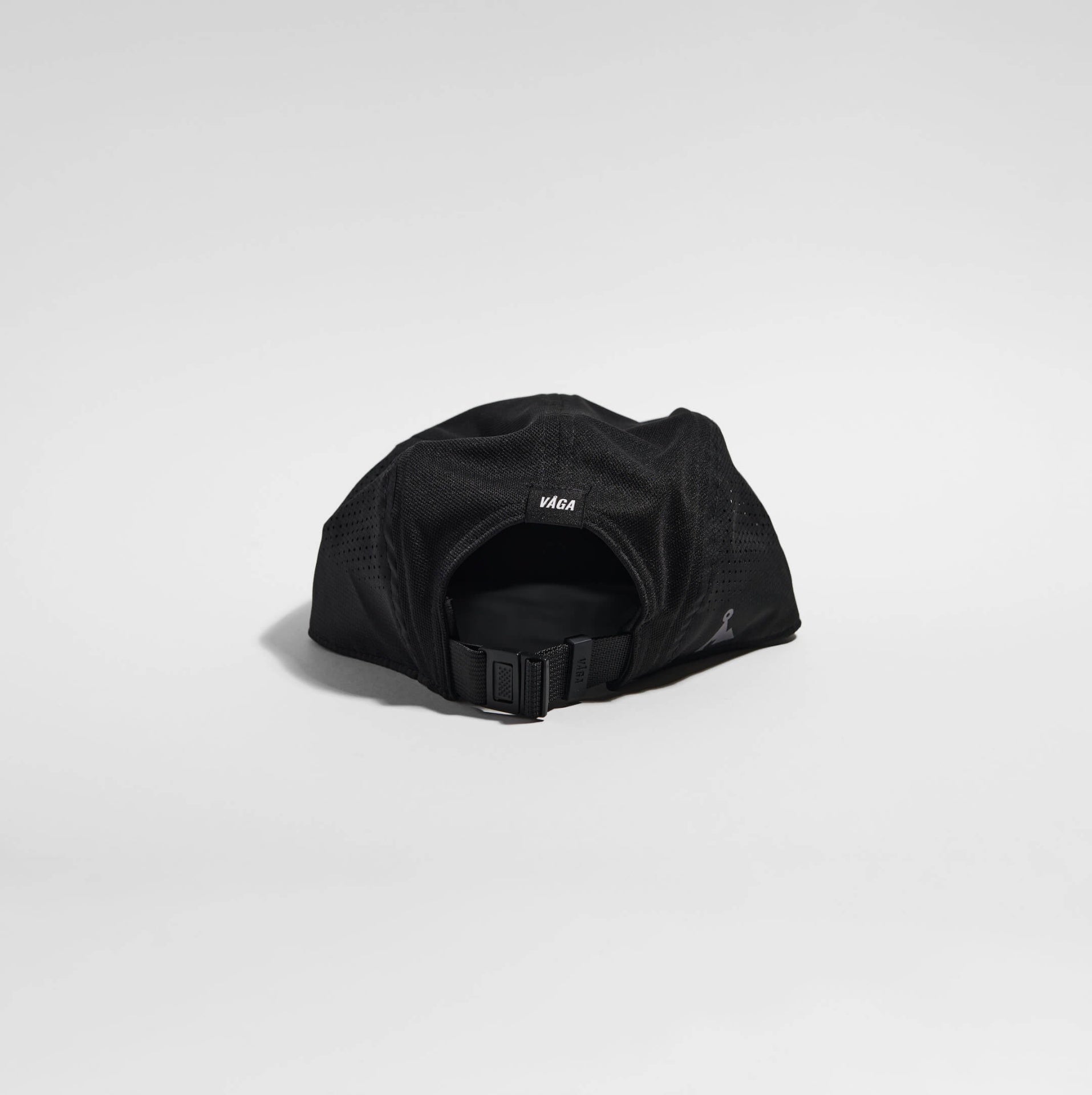 GORRA DE CARRERAS CON PLUMA VÅGA - GRIS PELT / NEGRO