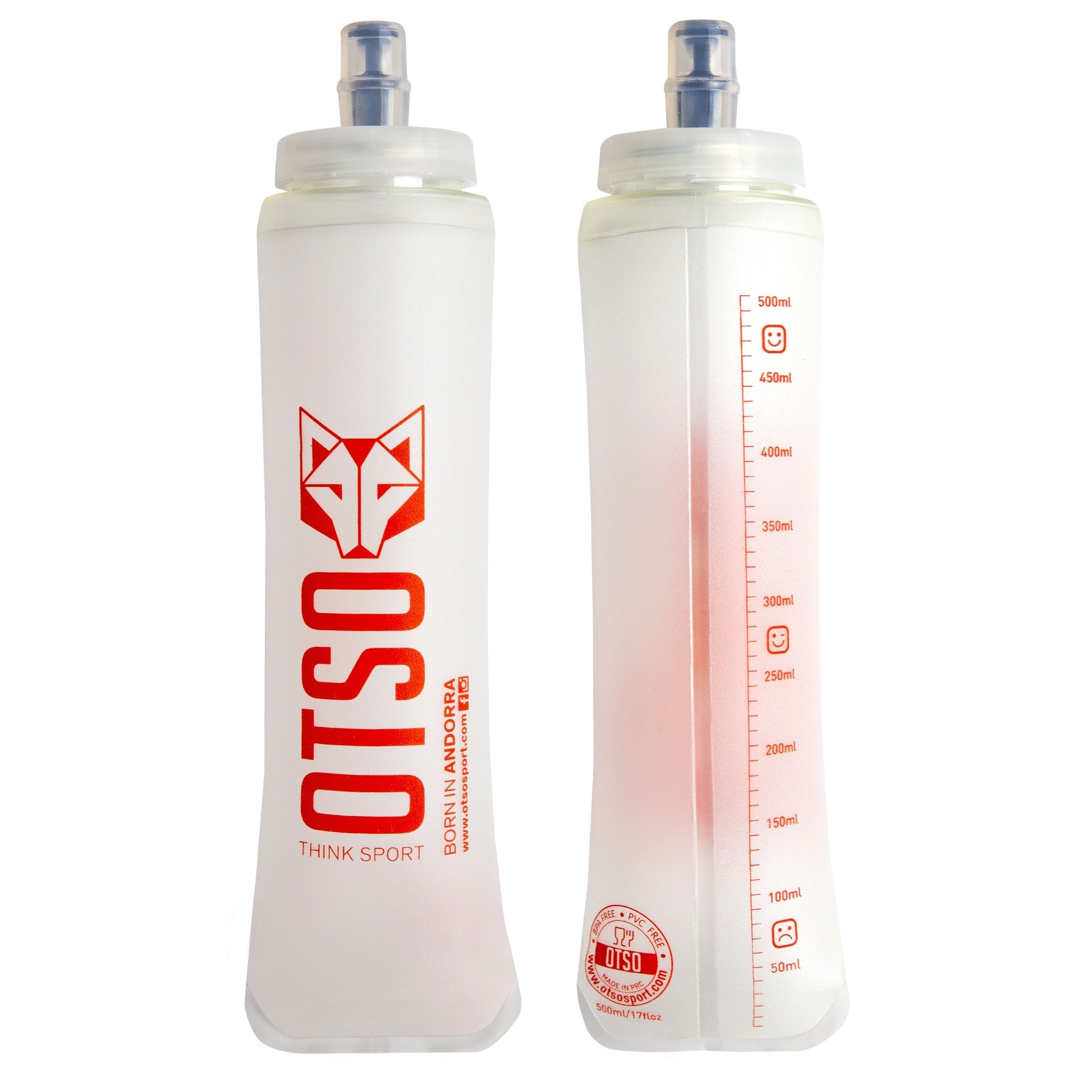 Frasco blando OTSO de 500 ml - Tapa pequeña