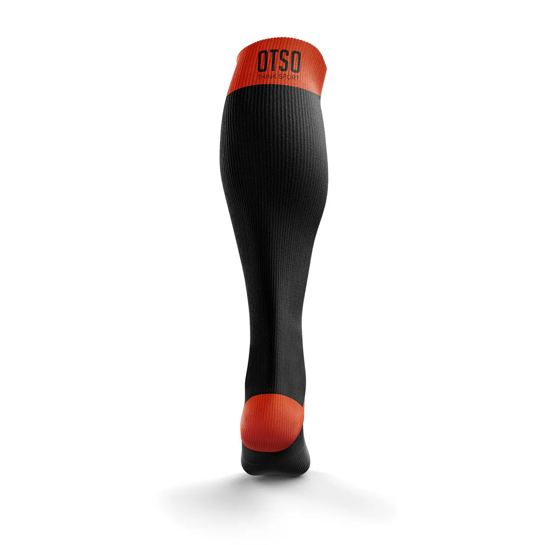 OTSO Multisport Socks Recovery Full -  Black / Fluo Orange