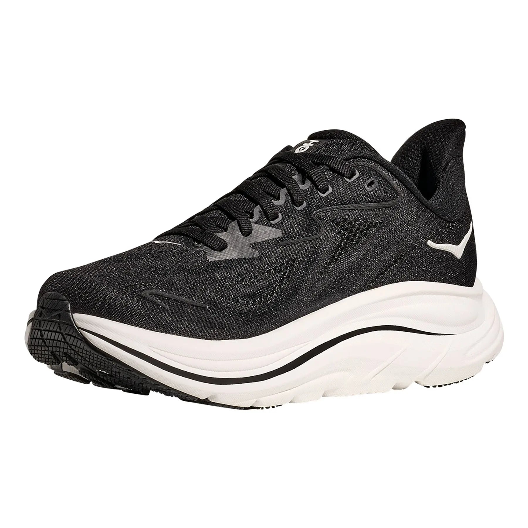 Hoka Clifton 10 Wide - Black/White