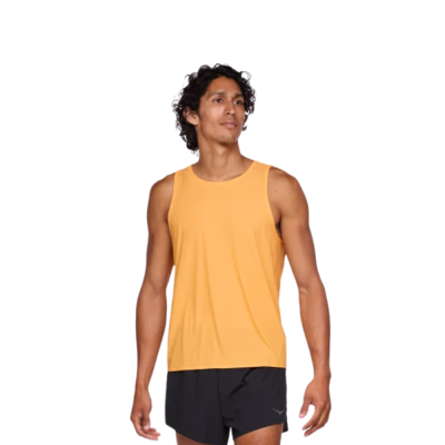Hoka Airolite Run Tank Men - Solar Flare