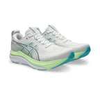 Asics Gel-Kayano 33 - White/Energy Aqua