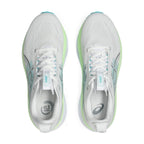 Asics Gel-Kayano 33 - White/Energy Aqua