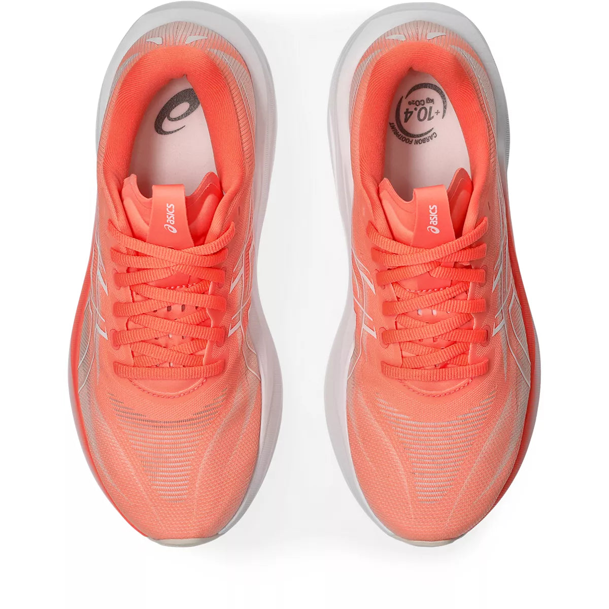 Asics GT-2000 15 W Sun Coral / White - vista superior