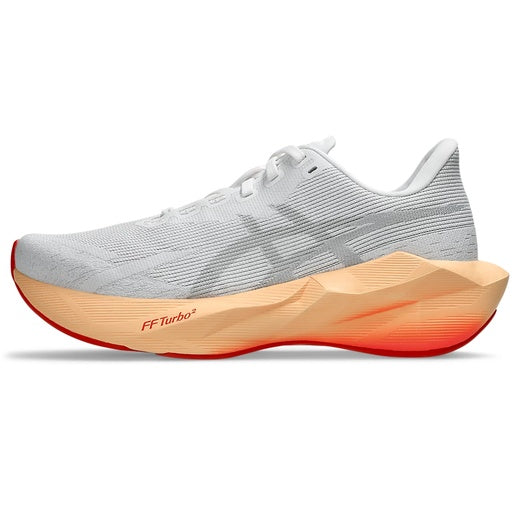 Asics Novablast 6 W - White / Vivid Coral