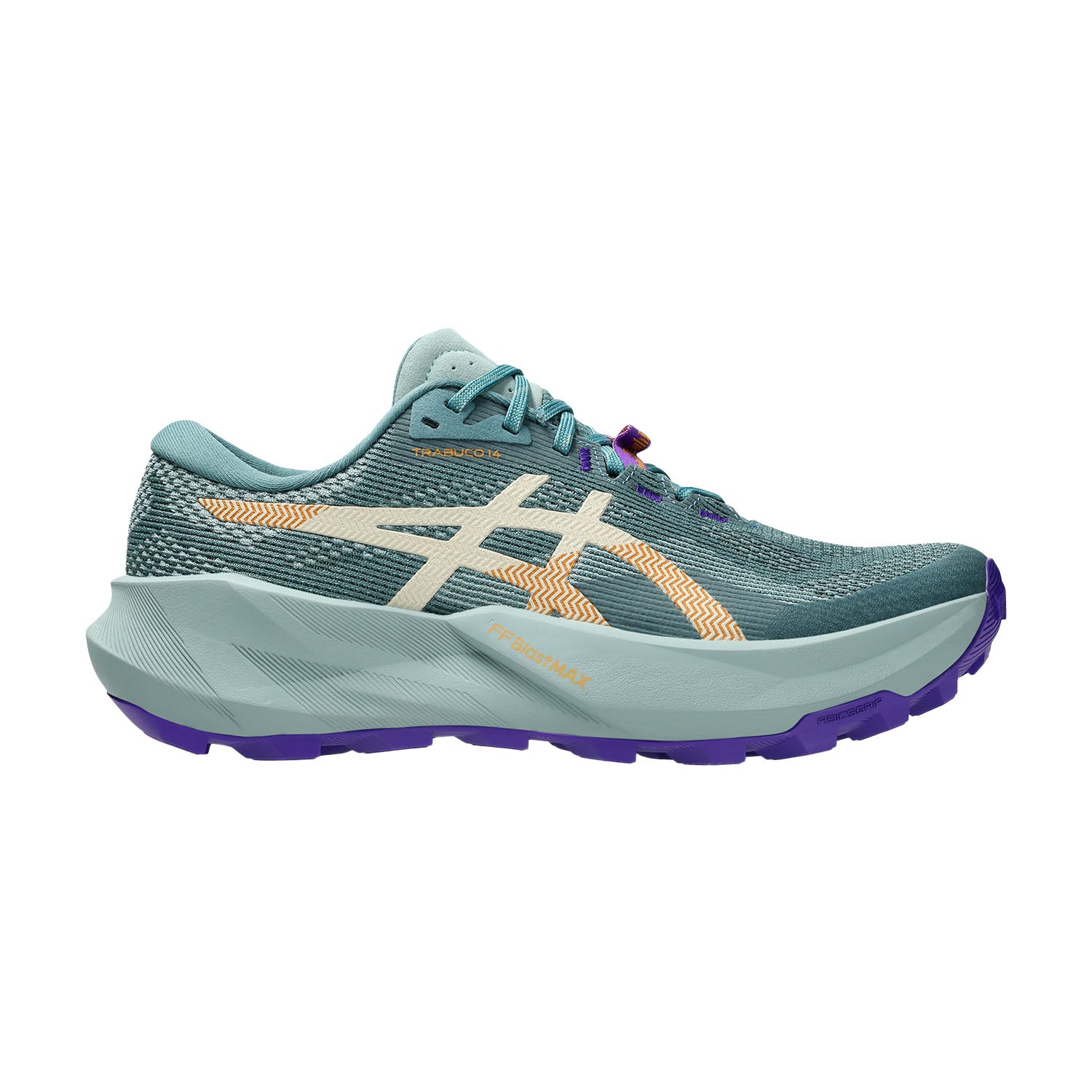 Asics Trabuco 14 W - Foggy Teal/Radiant Amethyst
