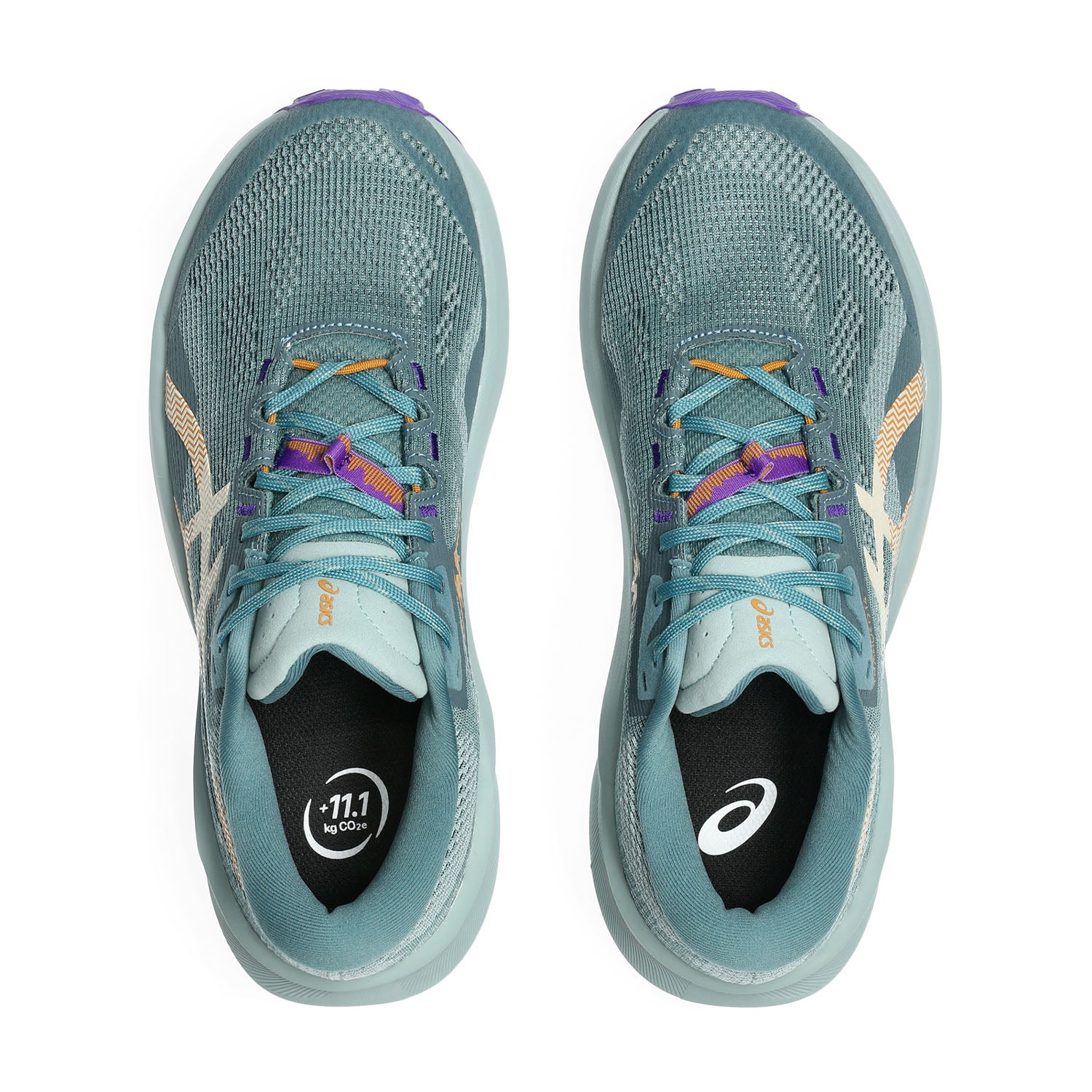 Asics Trabuco 14 W - Foggy Teal/Radiant Amethyst