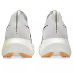 Asics Megablast White / Orange Glow - vista traseira