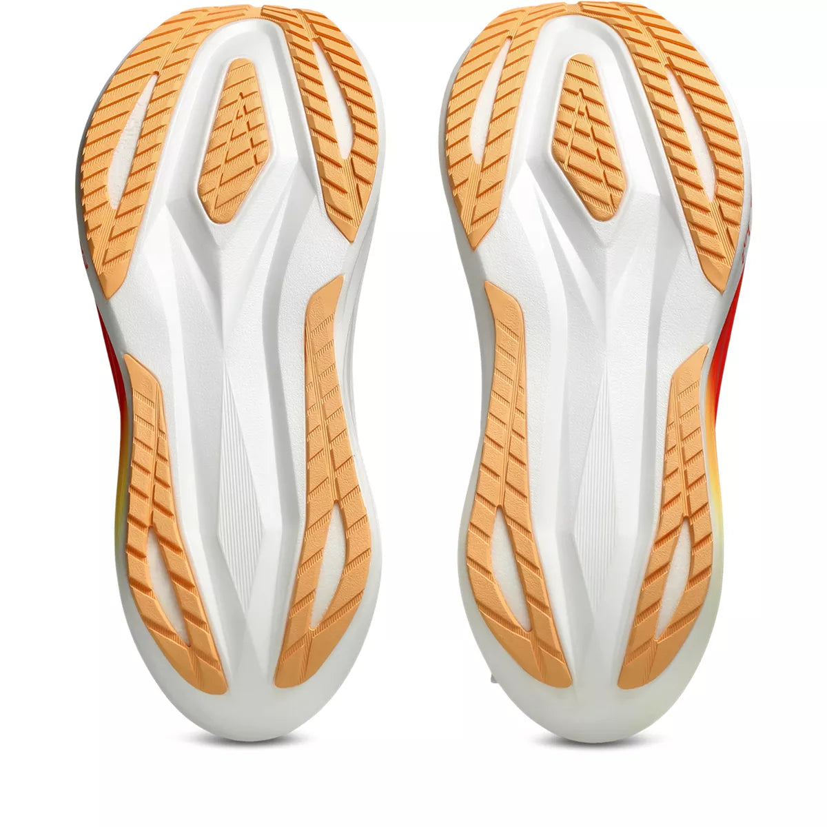 Asics Megablast White / Orange Glow - sola