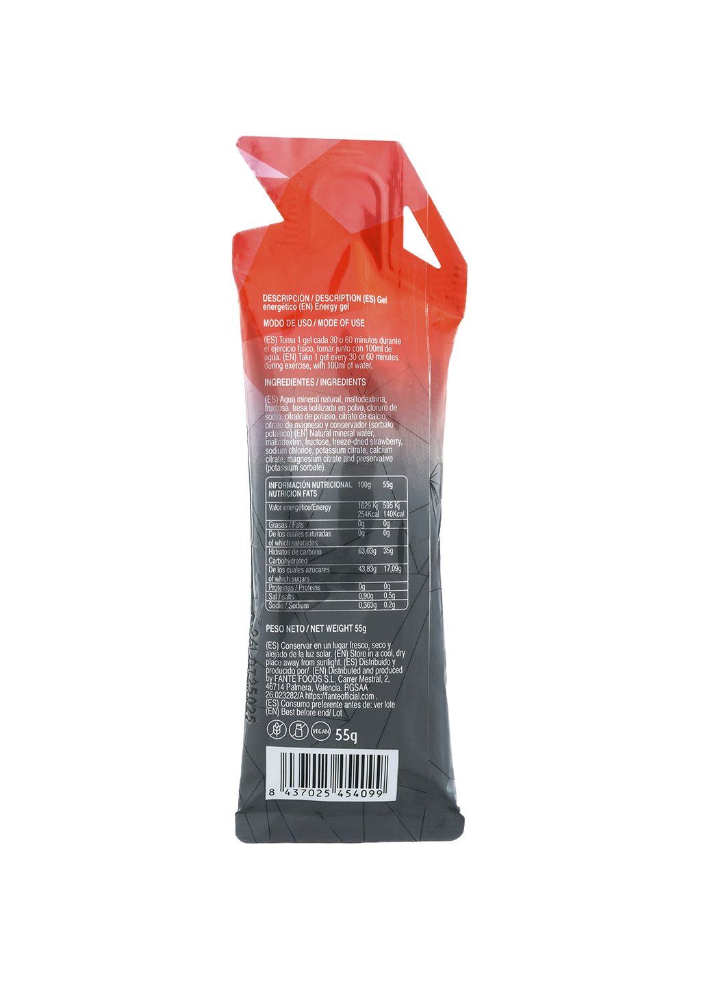 Fanté Gel Hydro 35g Morango