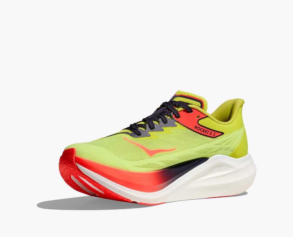 Hoka Rocket X3 - Neon Yuzu / Squid Ink