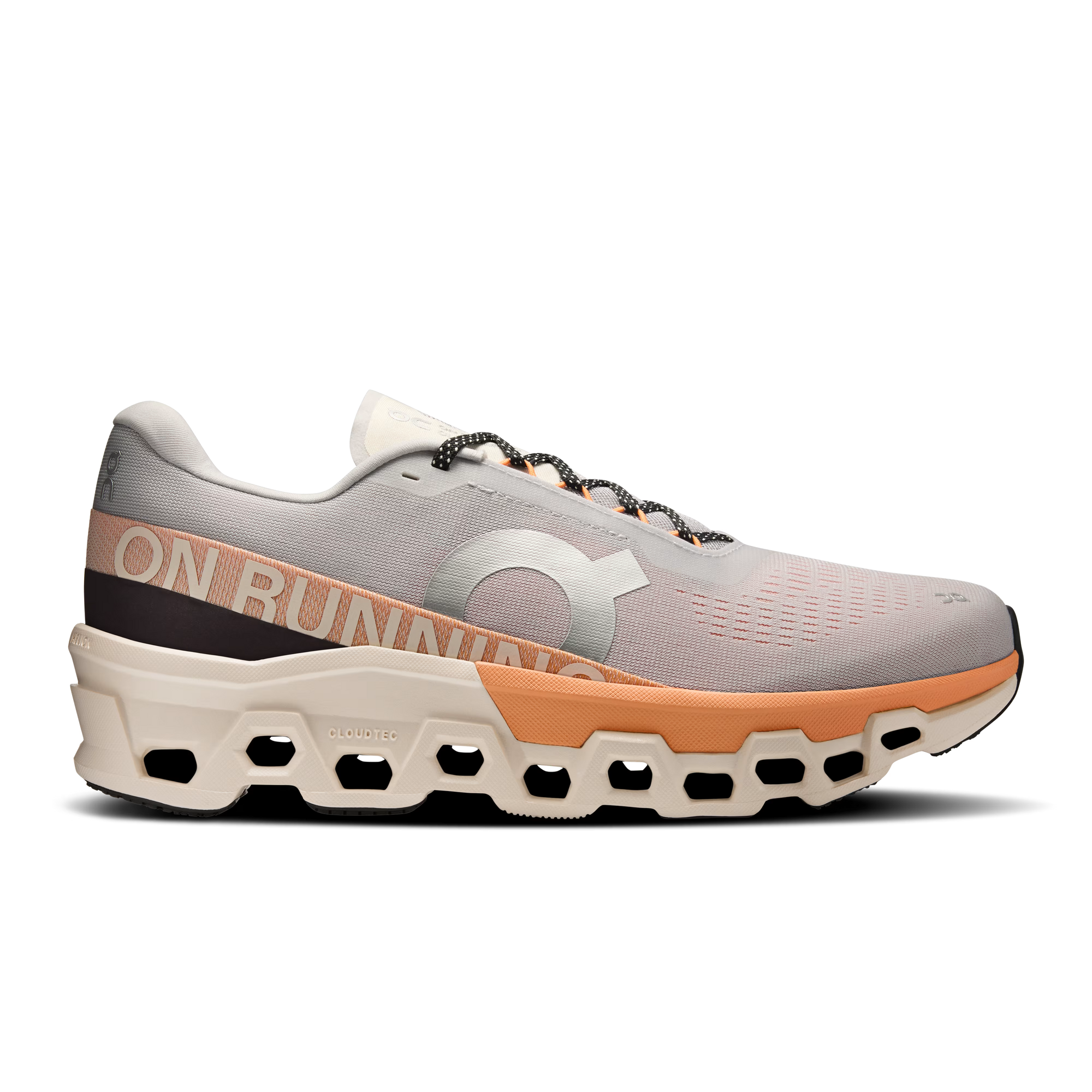 On Running Cloudmonter 2 - Glacier - Tangerine