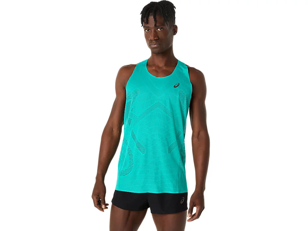 Asics Metarun Singlet - Wave Teal