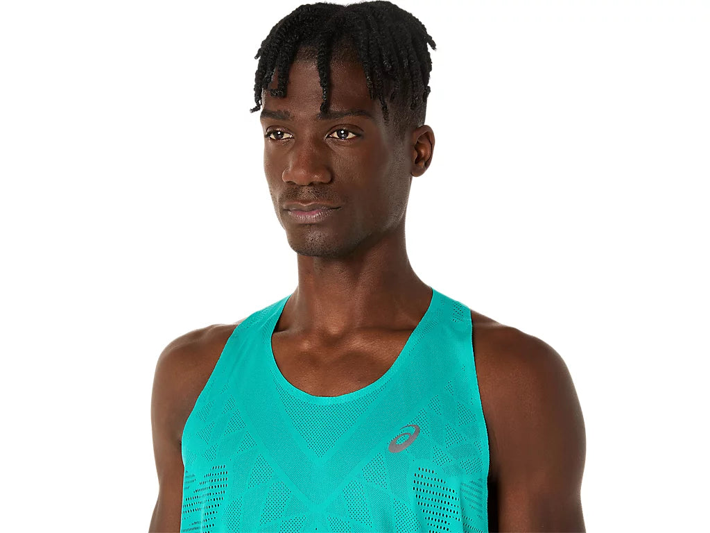 Asics Metarun Singlet - Wave Teal
