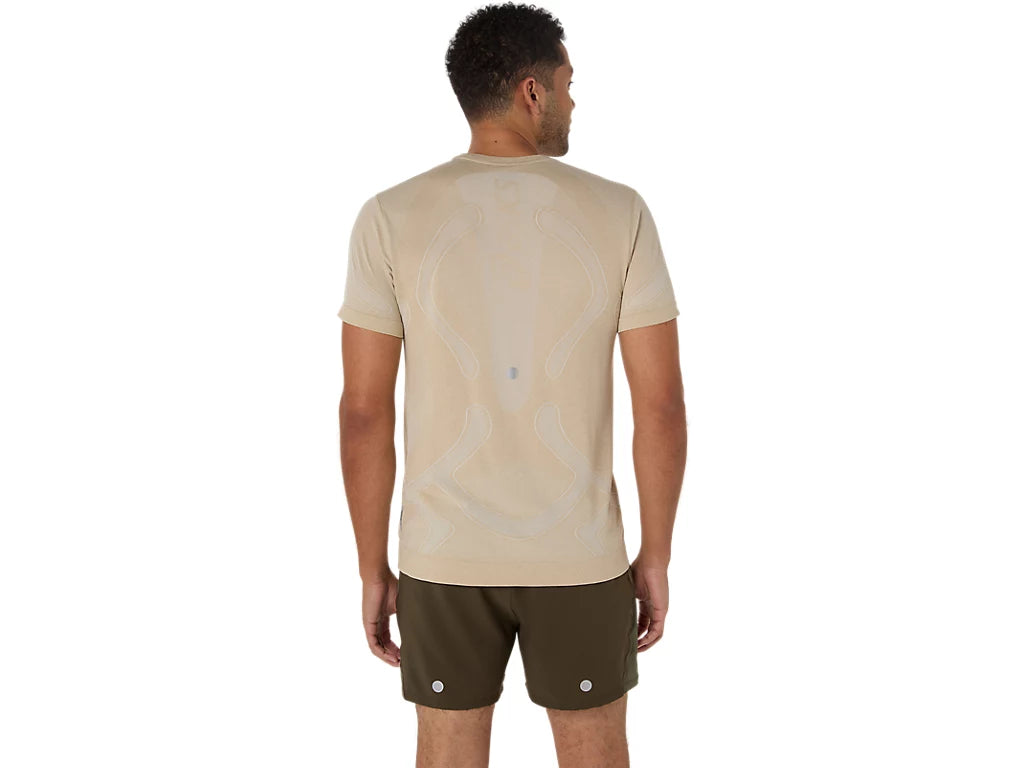 Asics Road Seamless SS Top M - Cream