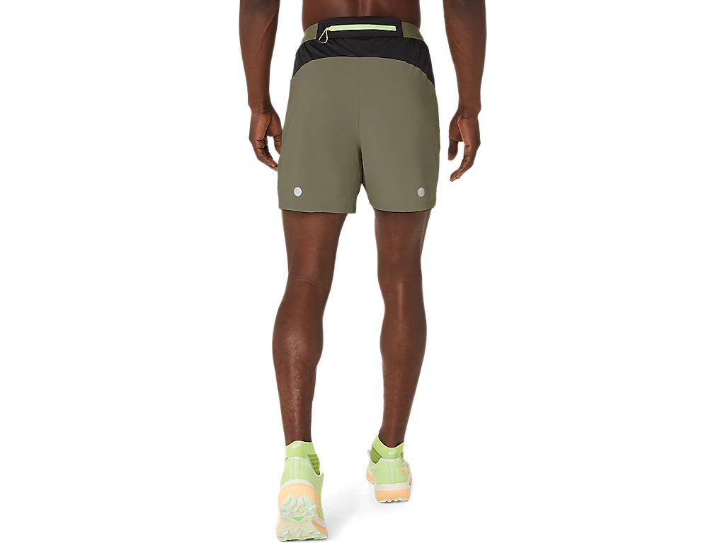 Asics Fujitrail All Over Print 5IN - Mantle Green