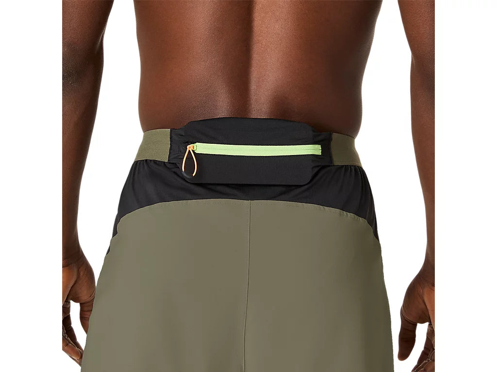 Asics Fujitrail All Over Print 5IN - Mantle Green