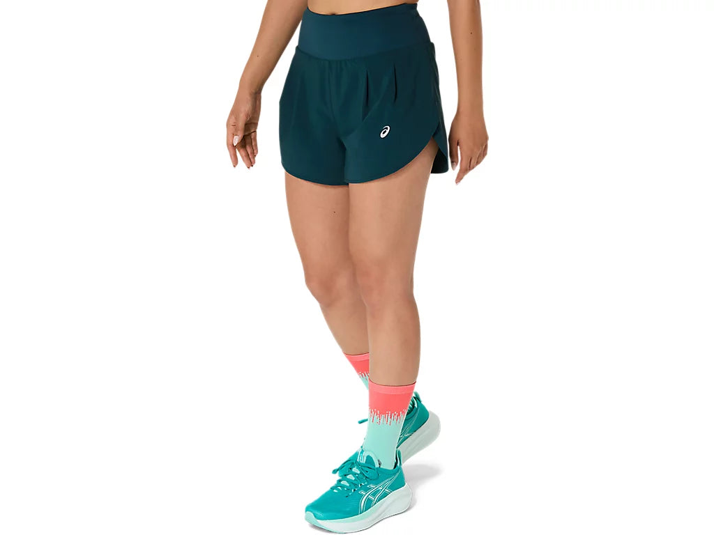 Asics Road 3.5IN Short W - Green