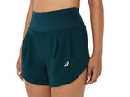 Asics Road 3.5IN Short W - Green