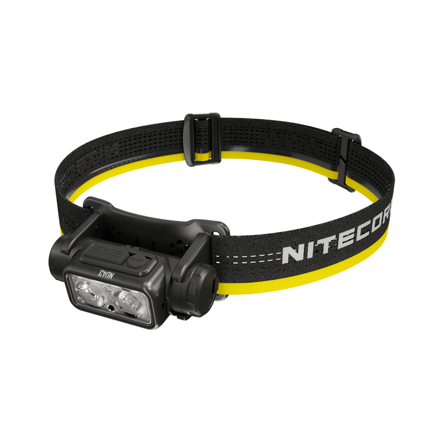 Frontal de trail running Nitecore NU43 1400 lúmens