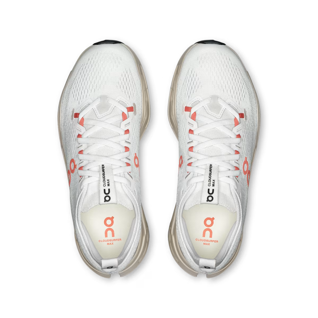 On Running Cloudsurfer Max W - Ivory - Salmon