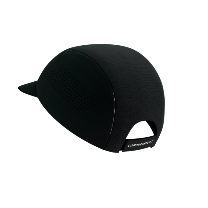 Compressport 5 Panel Light Cap - Black