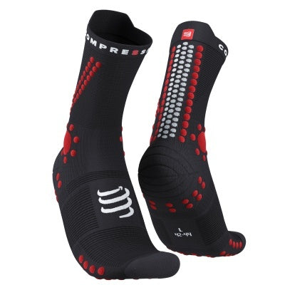 Compressport Pro Racing Socks V4.0 Trail - Black/Red