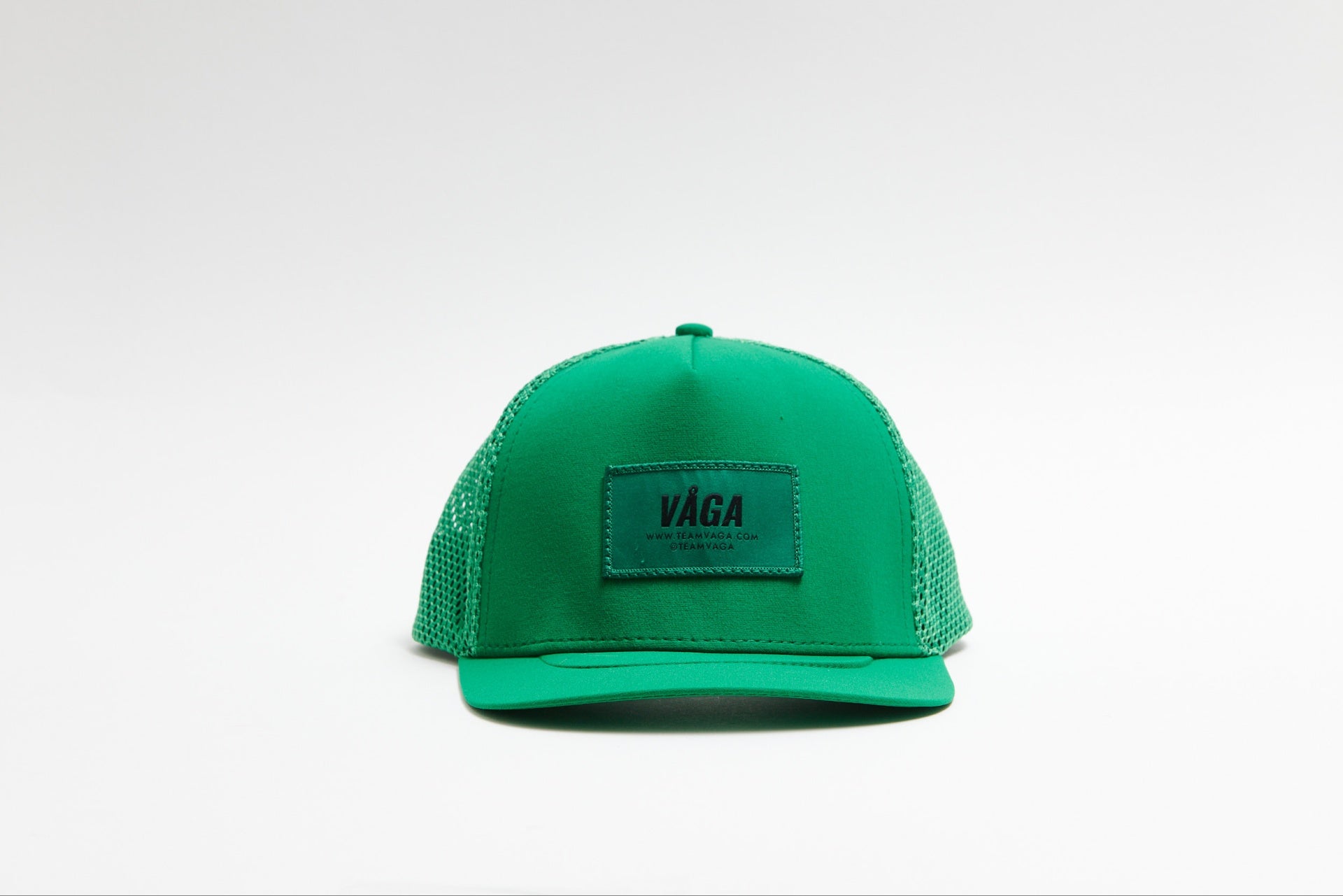 VAGA OPEN MESH TRUCKER CAP - BRIGHT GREEN