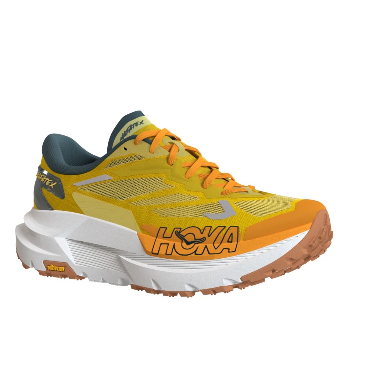 Hoka Mafate X - Zest/Mountain Fog