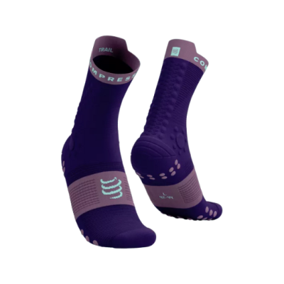 Compressport Pro Racing Socks V4.0 Trail - Purple/Grape