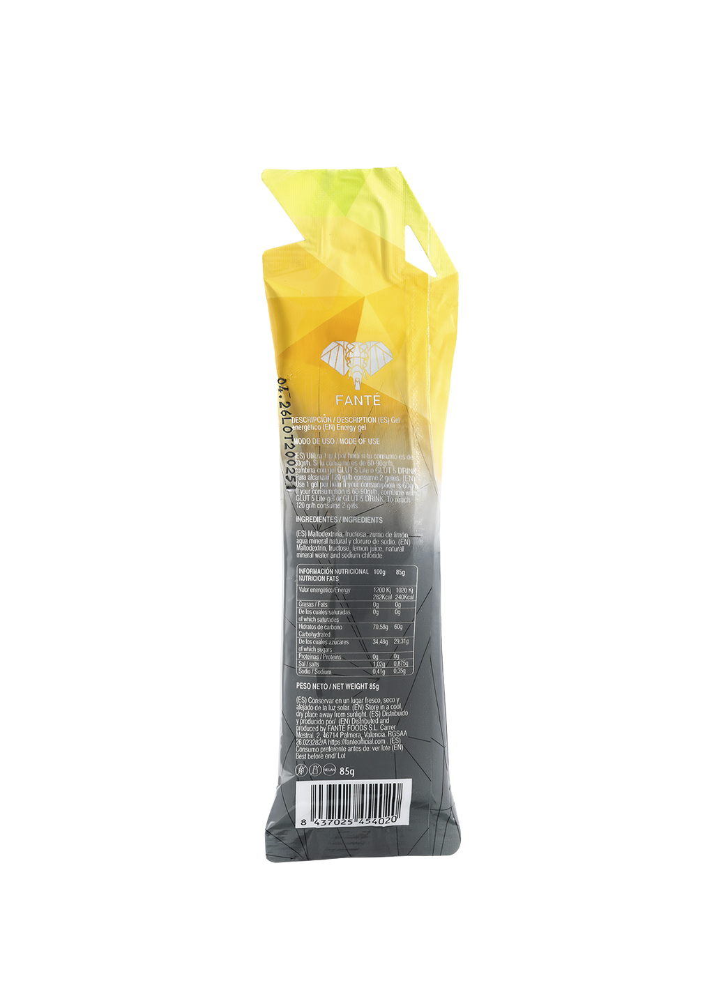 Fanté Gel 60 Limão