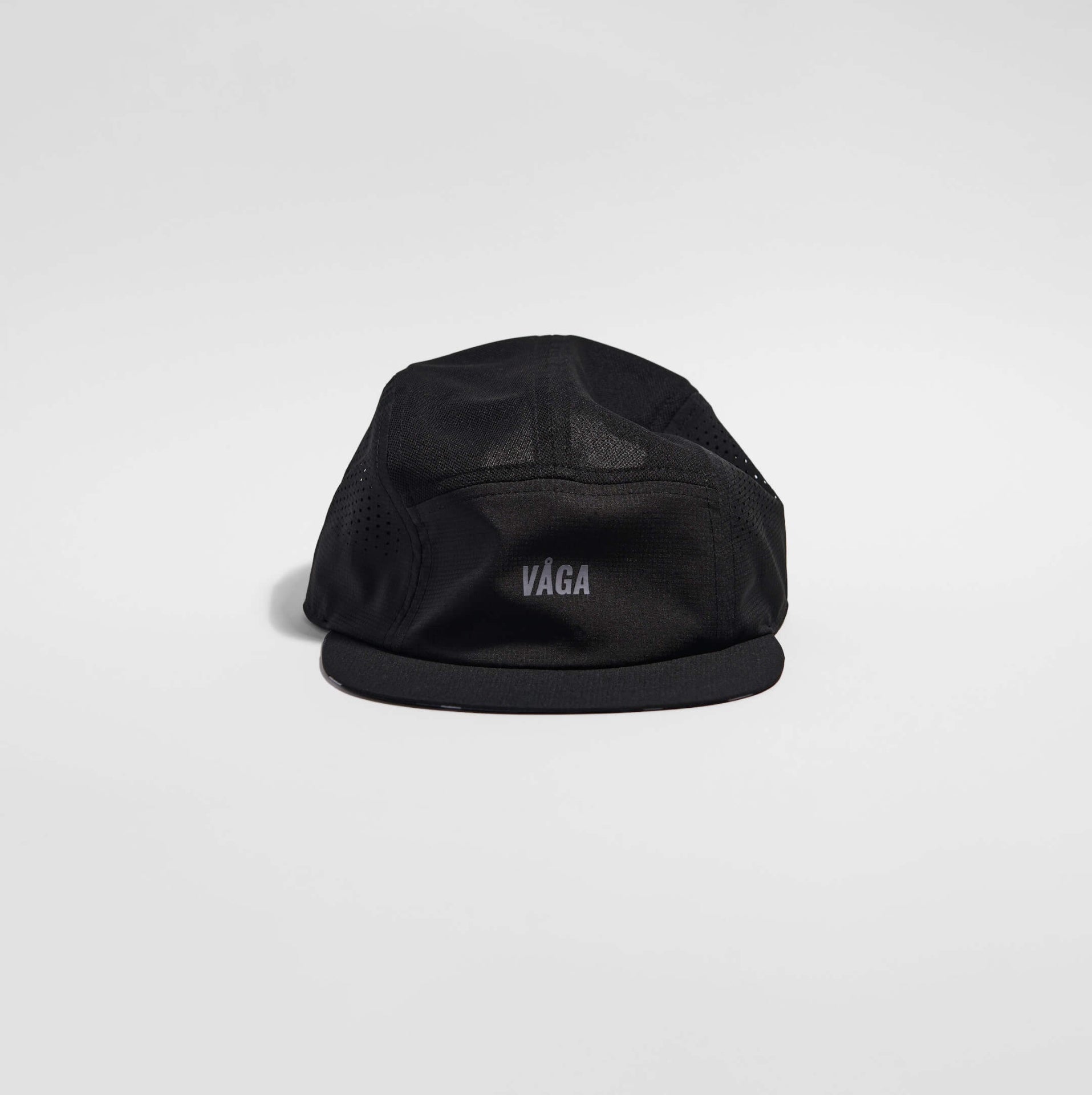 GORRA DE CARRERAS CON PLUMA VÅGA - GRIS PELT / NEGRO