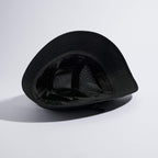 VÅGA FEATHER BUCKET HAT - BLACK
