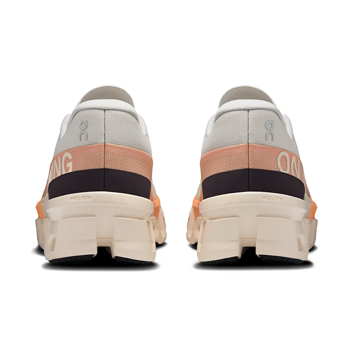 On Running Cloudmonter 2 - Glacier - Tangerine