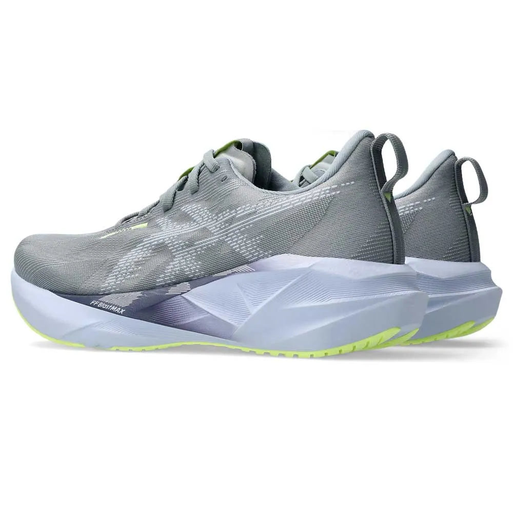Asics Novablast 5 Woman - Gravel / Blue Fade