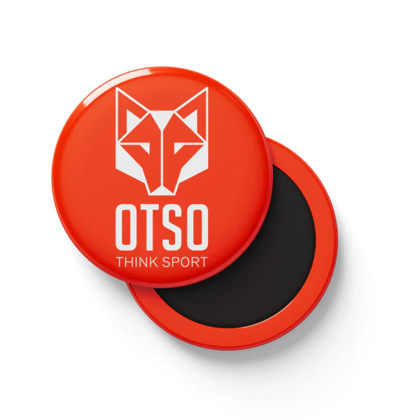 OTSO Bib Magnet - Orange / Wwhite