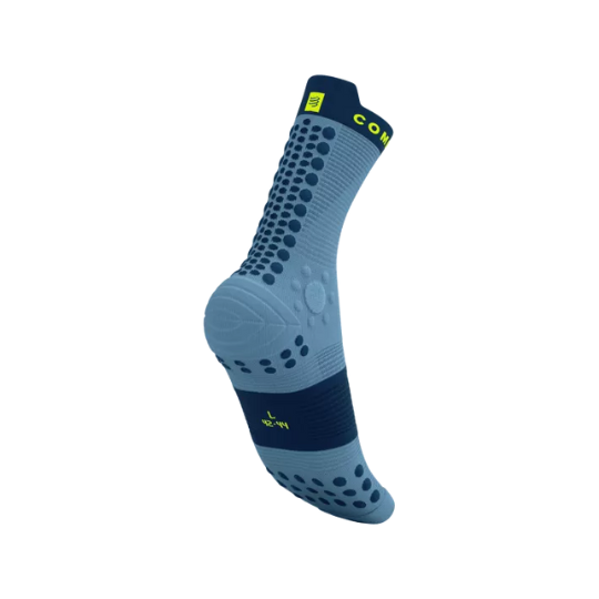 Compressport Pro Racing Socks V4.0 Trail  - Denim/Poseidon