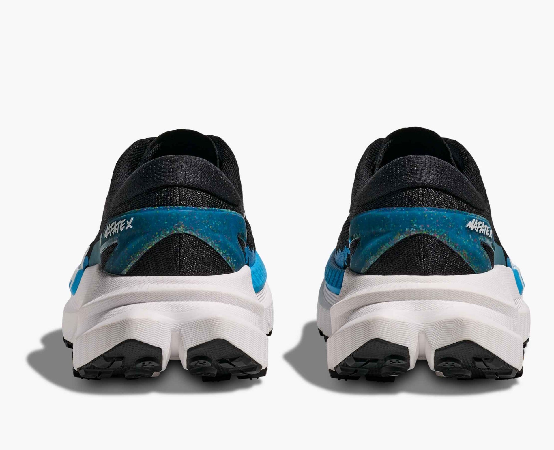 Hoka Mafate X - Black / Skyward blue