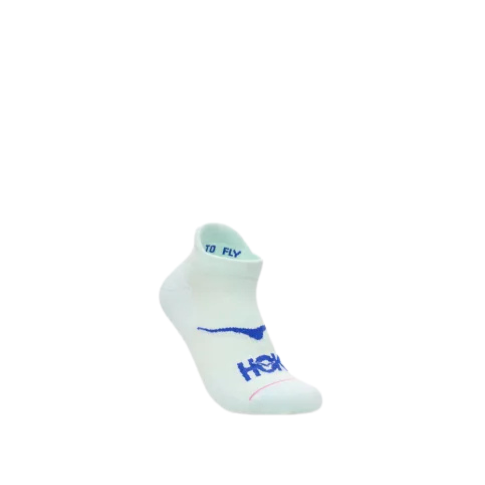 Hoka No-Show Run Sock 3-Pack - aqua brze / pink twilight / ultramarine